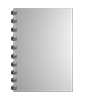 Broschüre mit Metall-Spiralbindung, Endformat DIN A6, 220-seitig