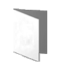 Hochglanz-UV-Lack Faltblatt, gefalzt auf DIN A7, 4-seiter