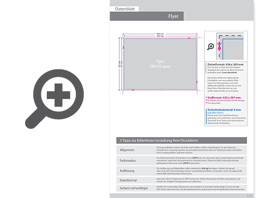 Product Bild flyer_din_a3_quer_(42_0_cm_x_29_7_cm)__einseitig_bedruckt
